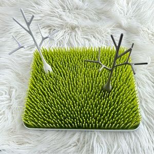 Boon Large Grass Countertop Drying Rack And Set of 2 Drying Twigs